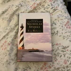 Nicholas Sparks 'True Believer' Hardcover Book